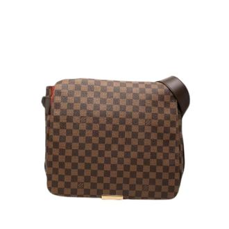 Louis Vuitton Pre-owned Bastille Damier Shoulder Bag - Dames - Pre-owned - Bruin - Maat: ONE Size Leer