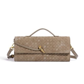 Generic Vintage Frosted Bag for Women, Elegant Convertible Clutch Shoulder Bag for Dinner & Party