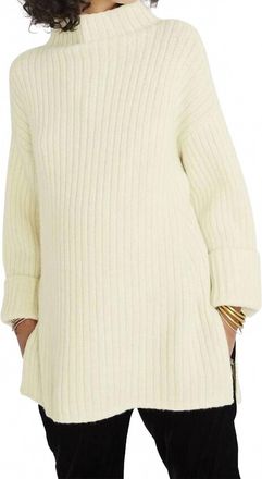 Hatch WomenS The Cabin Sweater In Vanilla