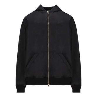 Balenciaga 3B Sports Icon Padded Zip-Up Hoodie Black 698867TMO131000