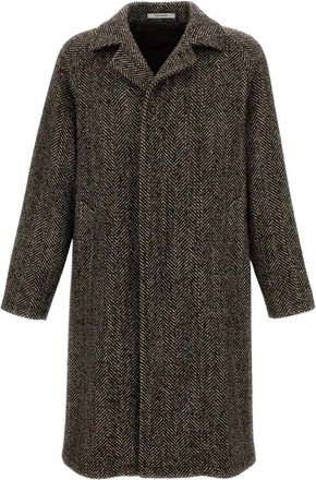 Tagliatore Salomon Riemjas Jas - Heren - Mantels - Bruin - Maat: XL Zijde