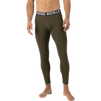Mons Royale Cascade Legging - Mens in Dark Olive at Nordstrom, Size X-Large