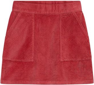 Dedicated Skirt Majorna Corduroy Jupe f&uuml;r Damen | rot
