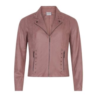 In Front Stylish Dusty Rose Jacket Blazer - female - IN FRONT - Light Jackets - Pink - 2XL - Jackets