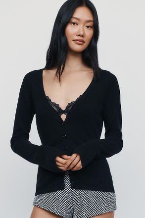 Reformation Bloom 100% Cashmere Cardigan