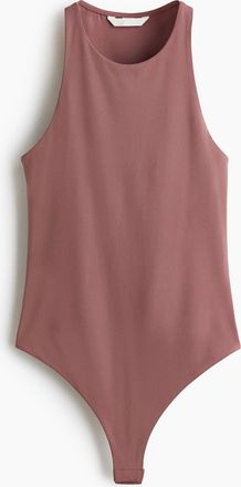 H&M Tangabody - Dunkles Mattrosa