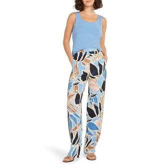 Nic+Zoe NIC+ZOE Tail Perfect Tank Top Womens Zephyr Cotton Blend Scoop Neck FROG236