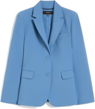 Max Mara Duva Blazer in Light Blue at Nordstrom, Size 12