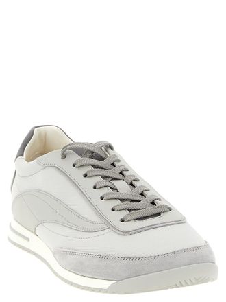 Brunello Cucinelli Techno and Nubuck Sneakers - Gray