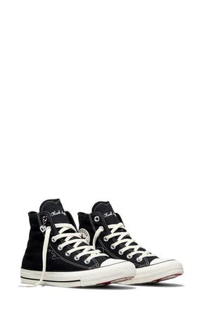 Converse Chuck Taylor All Star Canvas High Top Sneaker in Black/Egret/Days Ahead at Nordstrom, Size 9