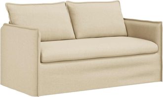 vidaXL Sof&aacute; Crema 156 X 82 X 85 Cm Tela Vidaxl