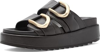 J/Slides Sierra Womens Dress Sandals Dark Brown : 6.5 M, Leather