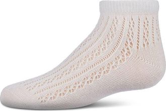 MeMoi Pelerine Anklet Socks in White at Nordstrom, Size 6-12M