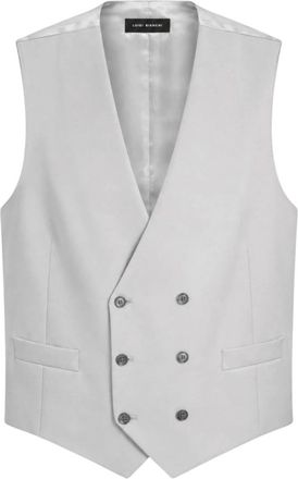 Luigi Bianchi Mantova Heren, Pakken, Grijs, Maat: 2XL