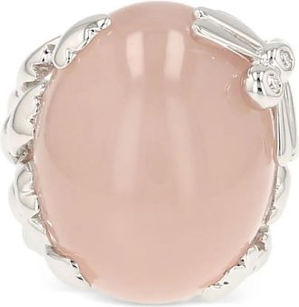 Dior Anello Gourmande in oro con quarzo e diamanti anni 2000 - Rosa