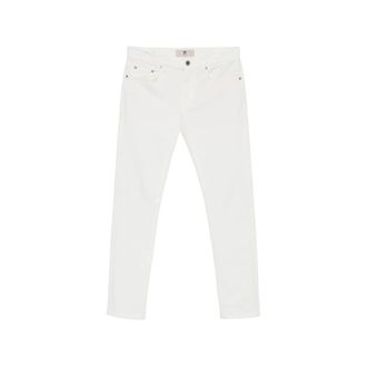 PT01 Pt01, Heren, Jeans, Wit, Maat: W36 Katoen