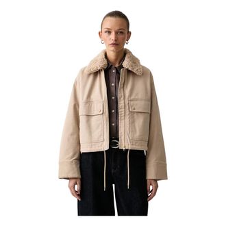Marc O'Polo Chaqueta corta - Jackets - Mujer - Beige - XS