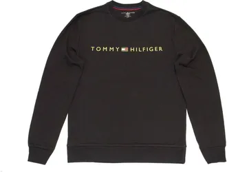 Tommy Hilfiger Mens Modern Essentials French Terry Sweatshirt In Black