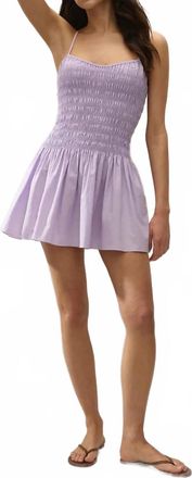 Faithfull The Brand Araceli Mini Dress In Lilac