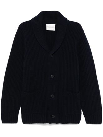 Closed Wollen vest - Blauw