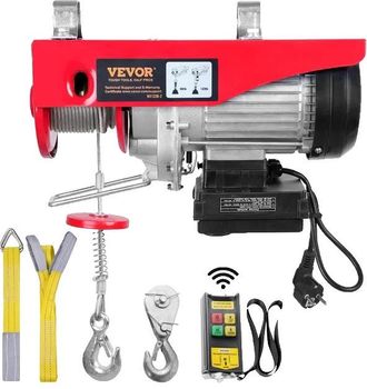 OEM Cabrestante El&eacute;ctrico, Capacidad De 1000 Kg, Control Remoto Con Cable, Control Remoto Inal&aacute;mbrico De 600 Kg