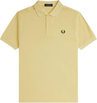 Fred Perry Champions Gold/Black Polo Shirt - Heren - Polos - Geel - XL - Katoen - Tops
