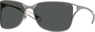 Diesel DL1019 100987 Mens Sunglasses Gunmetal Size 61