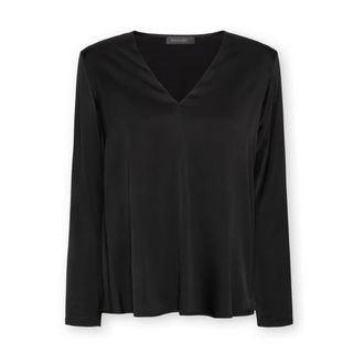 Elena Miro Donna, Camicette, Nero, 4Xl, new