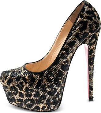 Christian Louboutin Pumps Daffodile 155mm - Marrone