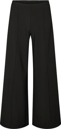 Rue de Femme RUE de Femme - Olana Wide Pants - Dames - Broeken - Zwart - Maat: XL Viscose