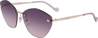 Liu Jo LJ153S 770 Womens Sunglasses Gold Size 62