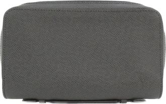 Louis Vuitton Ardoise Leather Long Wallet (Bi-Fold) (Pre-Owned)