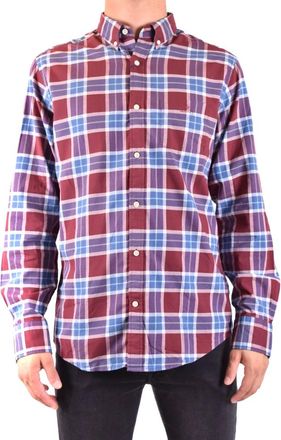 GANT Casual Overhemd - Heren - Casual Overhemden - Rood - S - Katoen - Overhemden