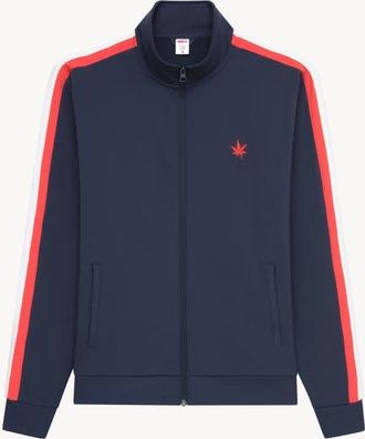 Boast Tipped Warm-Up Jacket 2.0 in Navy Red White at Nordstrom, Size Xx-Large