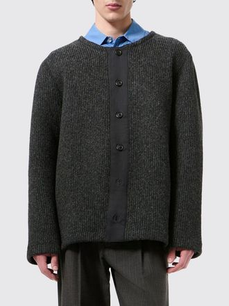 Our Legacy Cardigan girocollo in lana con vestibilit&agrave; relaxed e spalle scese