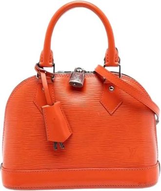 Louis Vuitton Pre-owned Handbags, female, Orange, Size: ONE SIZE Pre-owned Vintage Handbag