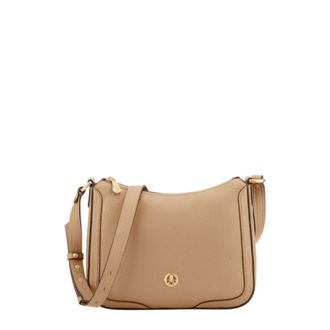 Pourchet Tassen, Dames, Beige, ONE Size, Leer, Image Crossbodytas