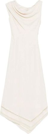 Faithfull The Brand Dames, Jurken, Beige, Maat: XS