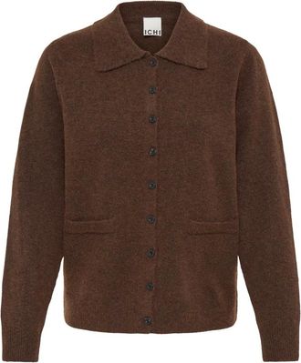 Ichi Maglieria - - Knitwear - Donna - Marrone - L