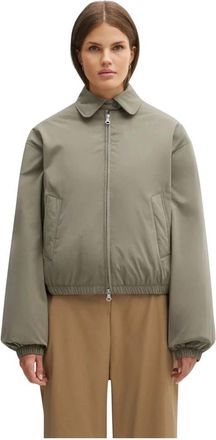 Our Legacy Chaqueta Puffer Cropped Avenue - Jackets - Mujer - Verde - L
