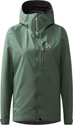 Hagl&ouml;fs Alert GTX Jacket Regenjacke f&uuml;r Damen | gr&uuml;n/oliv