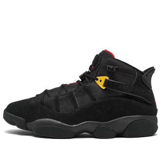 Nike Jordan Air Jordan 6 Rings Black Red Sulfur 322992-065