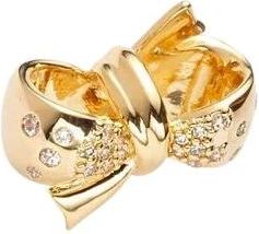 Pandora Sprankelende Strik Bedel - Dames - Ringen - Geel - ONE Size - Accessoires