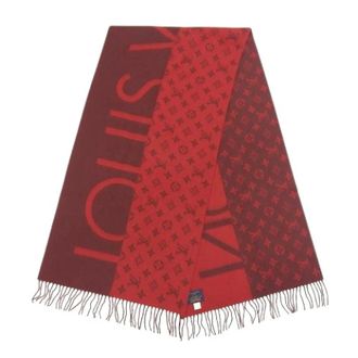 Louis Vuitton Pre-owned Stole - Dames - Pre-owned - Rood - Maat: ONE Size Kasjmier