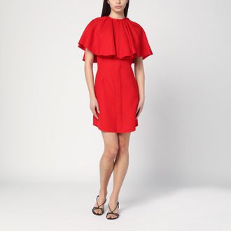 Ami Mini red wool dress