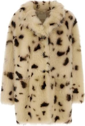 Prada Beige Printed Coat