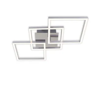 Briloner Lampada Da Soffitto Led Dimmerabile Orientabile 36 W Argento Metallo-plastica Ip20 Briloner