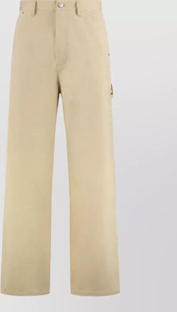 Dr&ocirc;le de Monsieur cotton relaxed-fit trousers