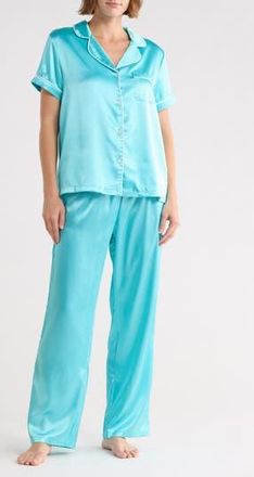 Tart Ginnie Long Pajamas in Blue Radiance at Nordstrom Rack, Size X-Large