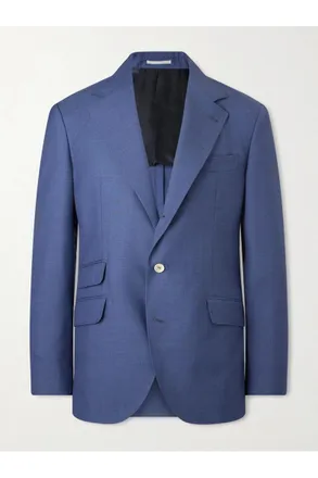 Brunello Cucinelli Unstructured Virgin Wool Suit Jacket